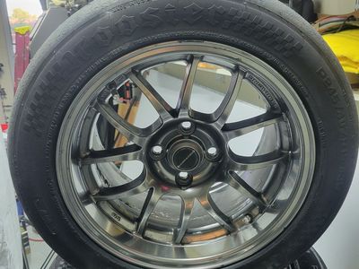 6UL 949 racing wheels with Hoosier R7's
