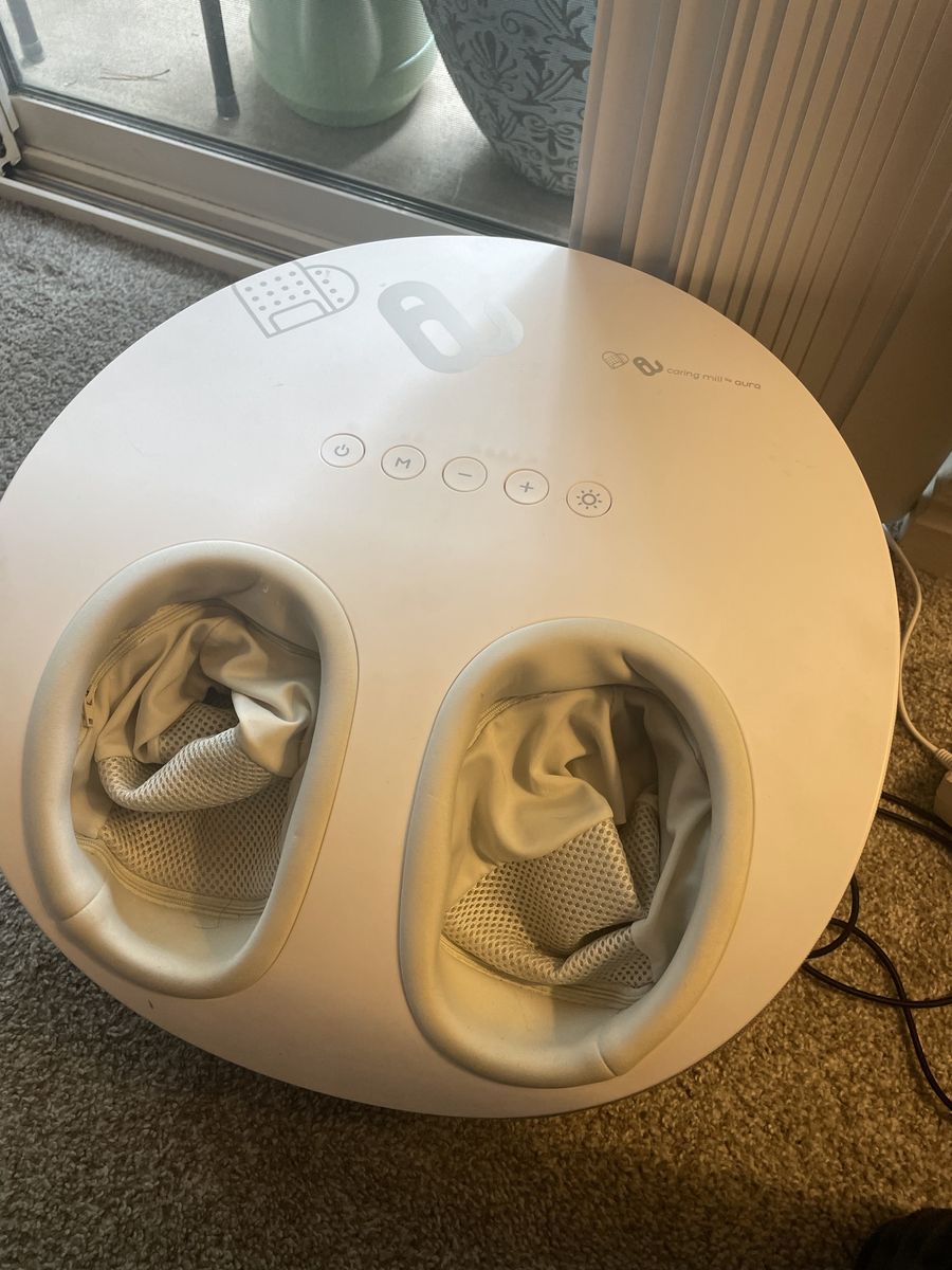Caring Mill by Aura Arch Foot Massager Hub FH20 White