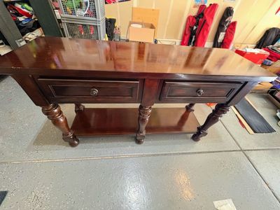 Great Entryway or Hallway Wood Console Table