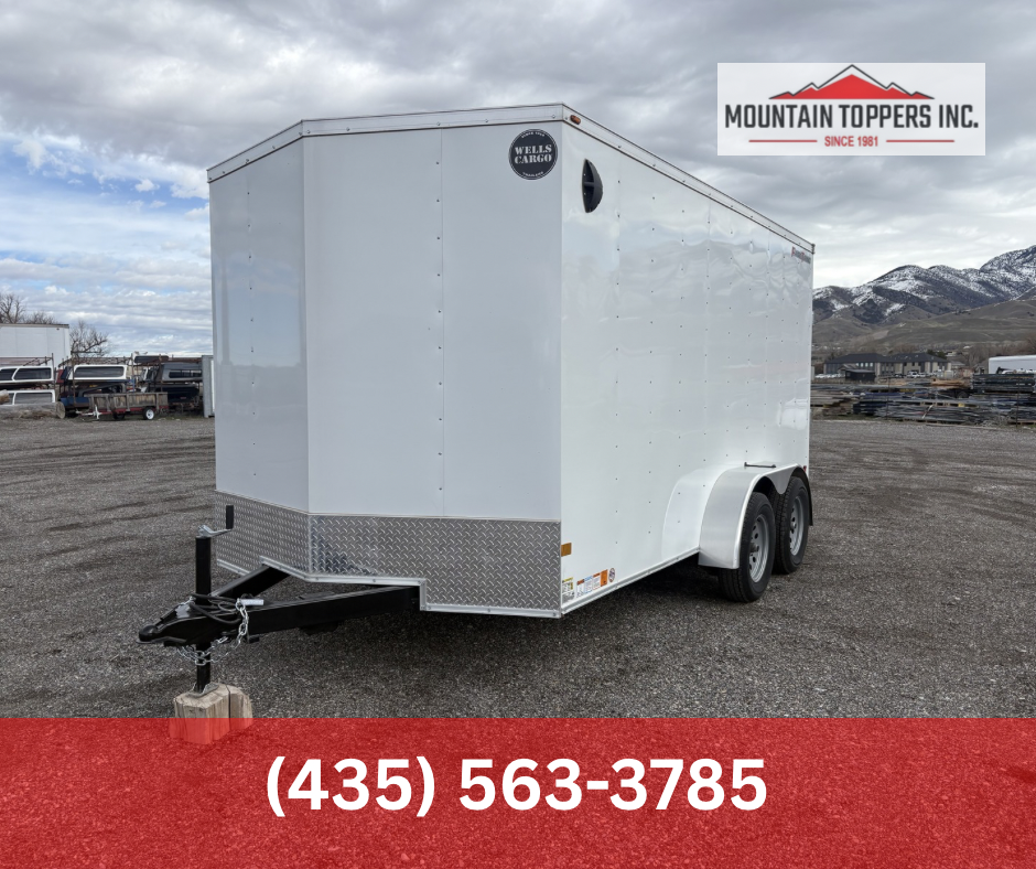 2026 WELLS CARGO 7X14 ENCLOSED TRAILER *TANDEM AXLES*