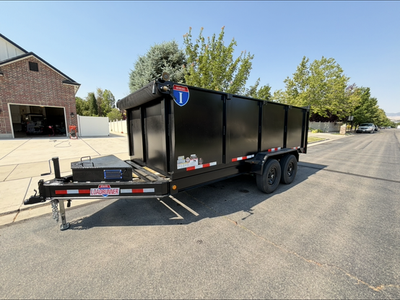 16x7 Dump Trailer $50 a day