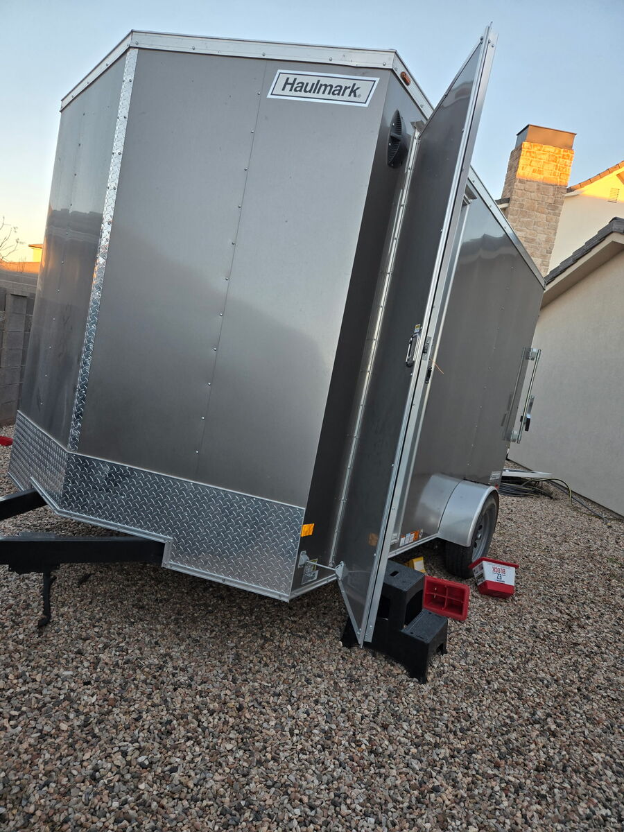 2025 7'x12' Enclosed Cargo Trailer