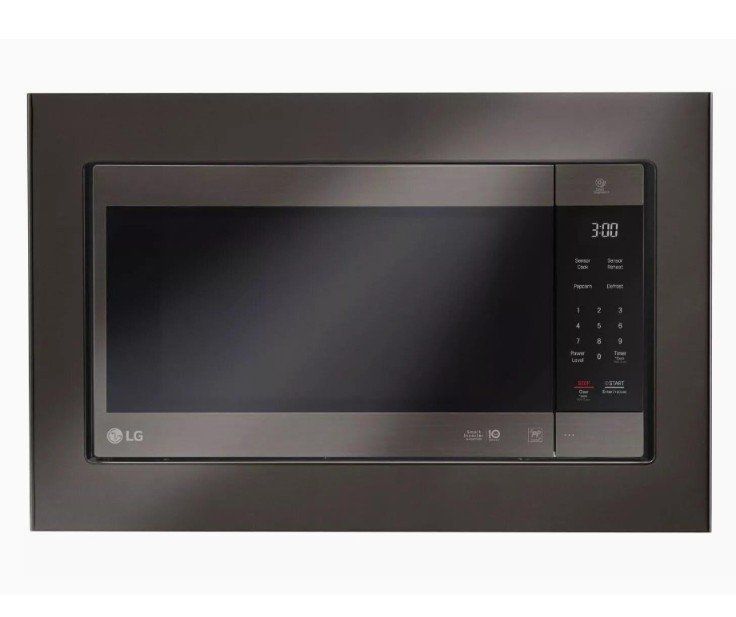 LG 30" Built-In Trim Kit in Stainless Steel Black