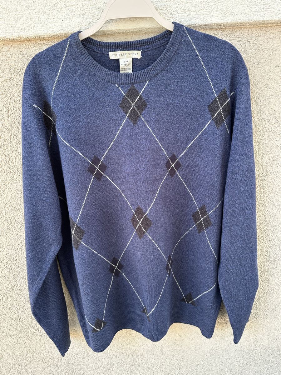 Men’s Classic Argyle Sweater