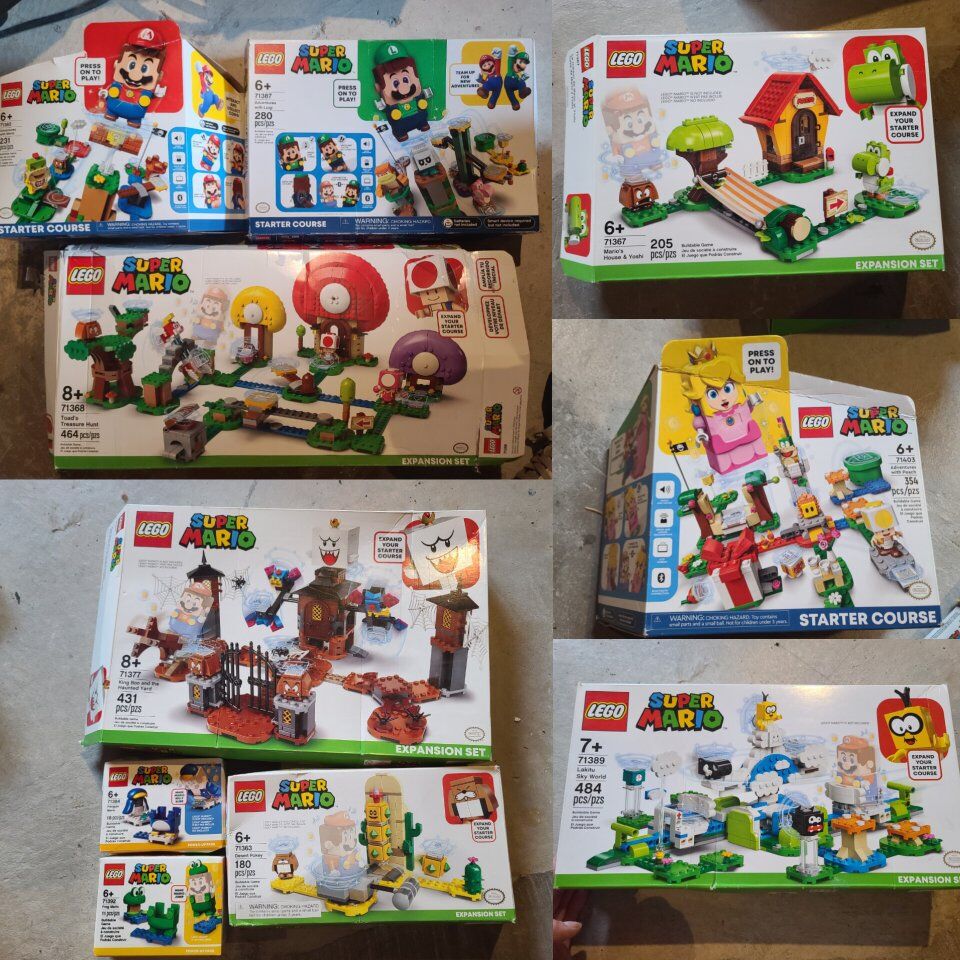 Mario Lego Sets