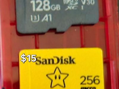 Nintendo Switch memory cards! Trades considered!