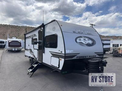 2027 Forest River RV Cherokee Grey Wolf Black Label 21ABBL Travel Trailer Front Bedroom|Rear Bath