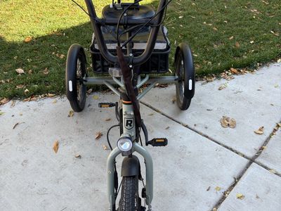 Electric adult tricycle