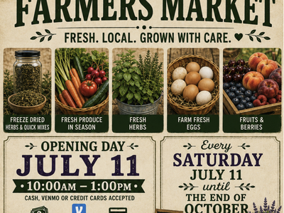 Farmers Market (Staufferville Farm & TTT Farm and Livestock)
