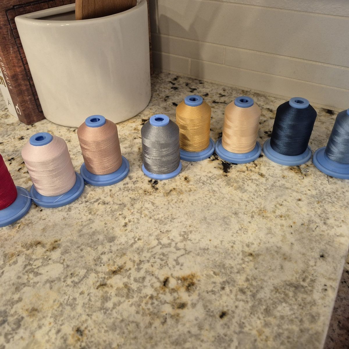 Embroidery Thread Lot of 8