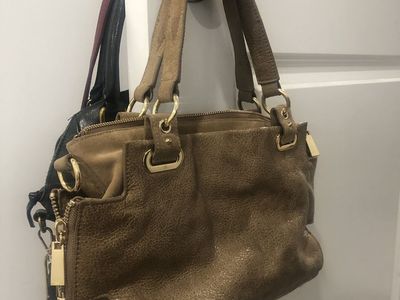 Vince Camuto Leather Multi Compartment bag