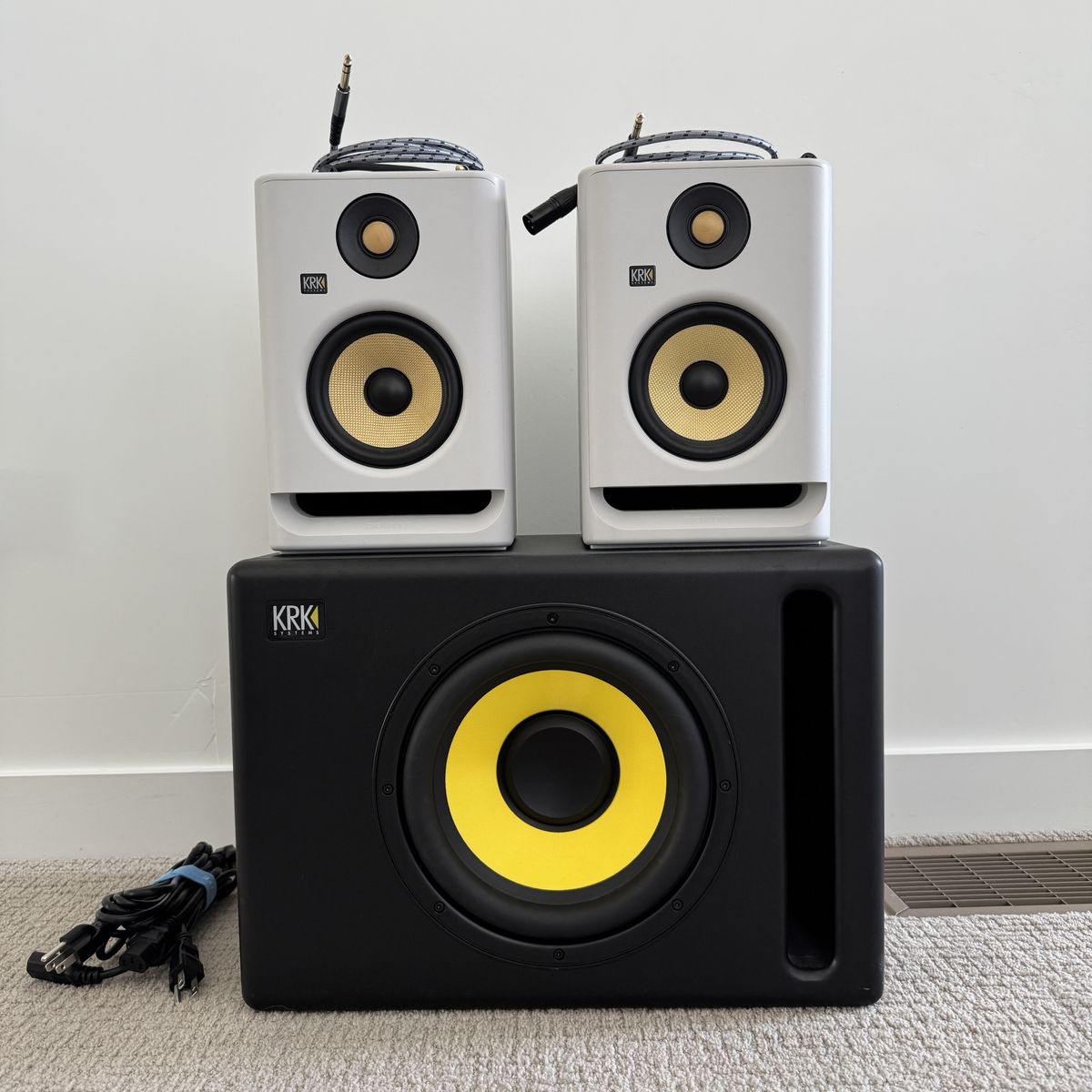 KRK Rokit 5 + KRK S10.4 Subwoofer