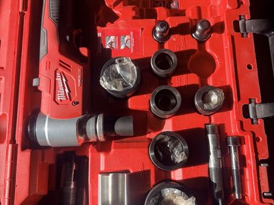 Milwaukee Knockout tool