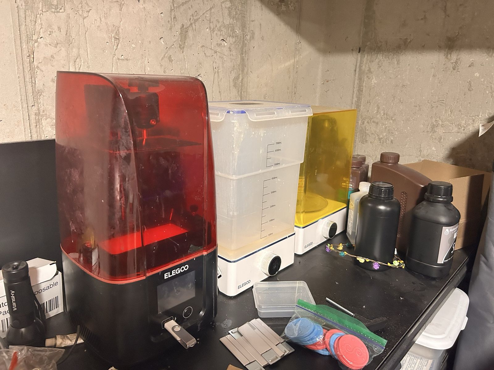 Resin Printer Setup