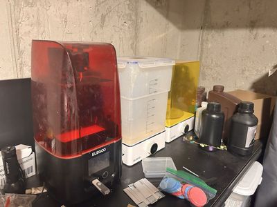 Resin Printer Setup