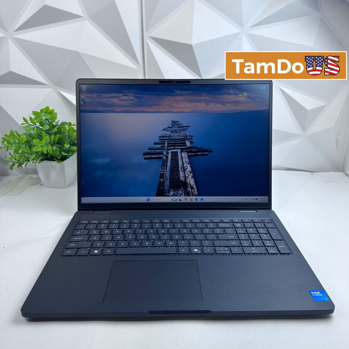 Dell Pro 16 PC16250 Laptop, 16" FHD+, Intel Core 5 120U, 16GB RAM, 512GB SSD