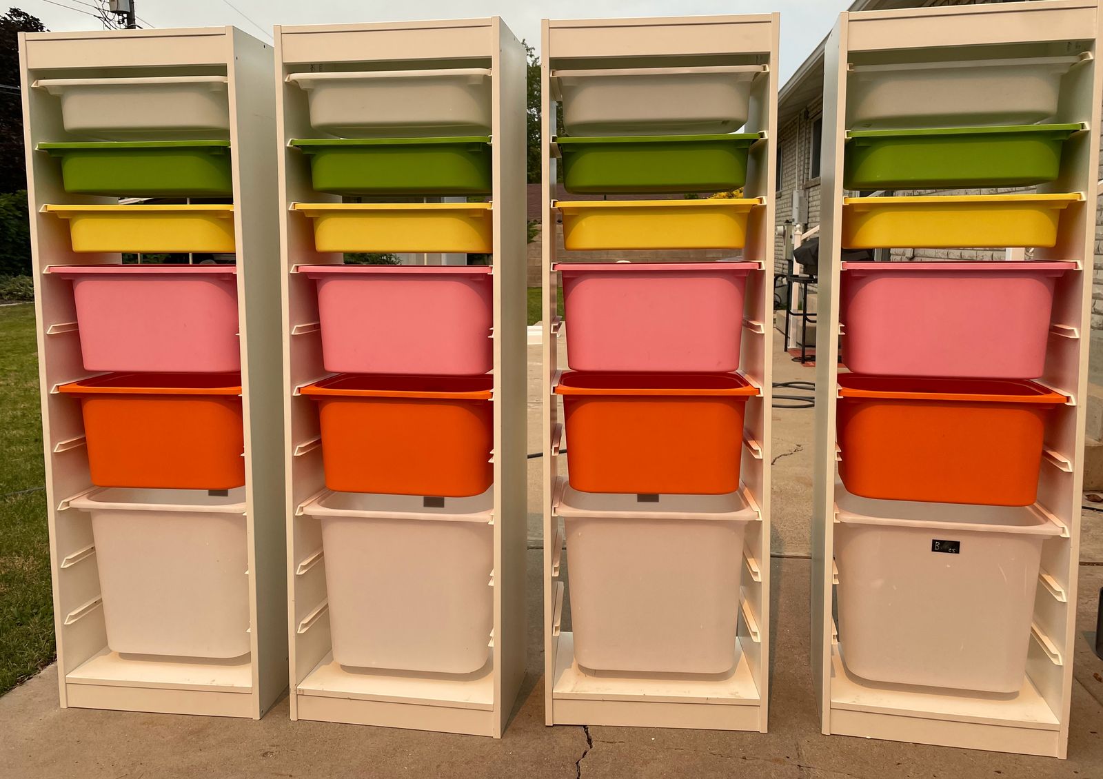 IKEA TROFAST Storage Towers - Set of 4 (Like New) - $200 for all
