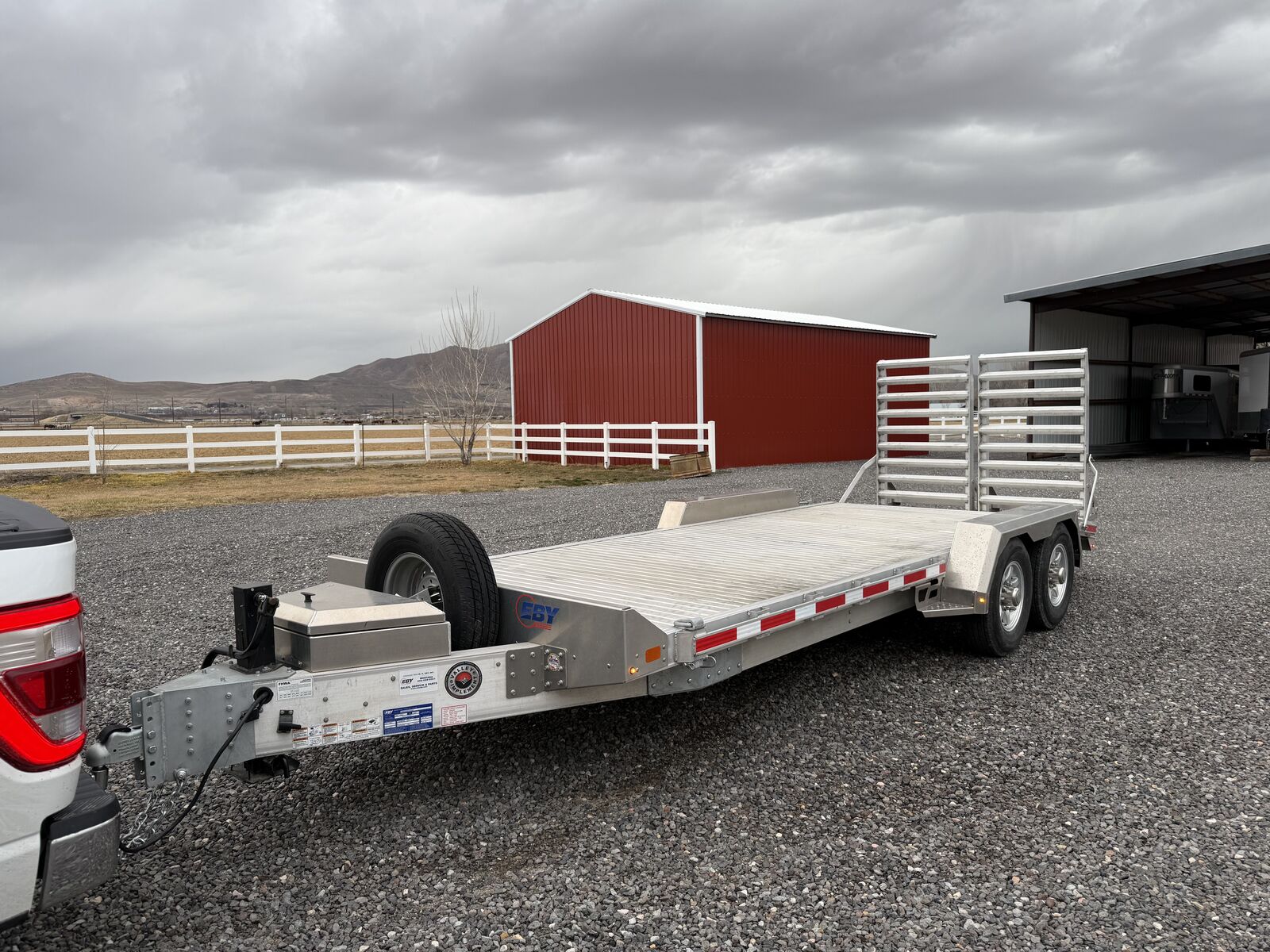 2024 20' EBY Low Boy Trailer