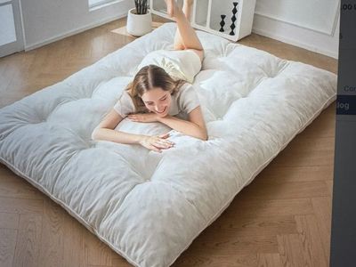 New Japanese Floor Mattress, Queen, Soft Durable