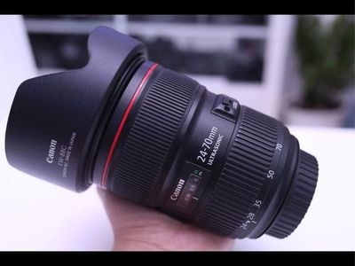 Canon 24-70mm 2.8 ii 1000$, Rf 70-200mm F4 1350$