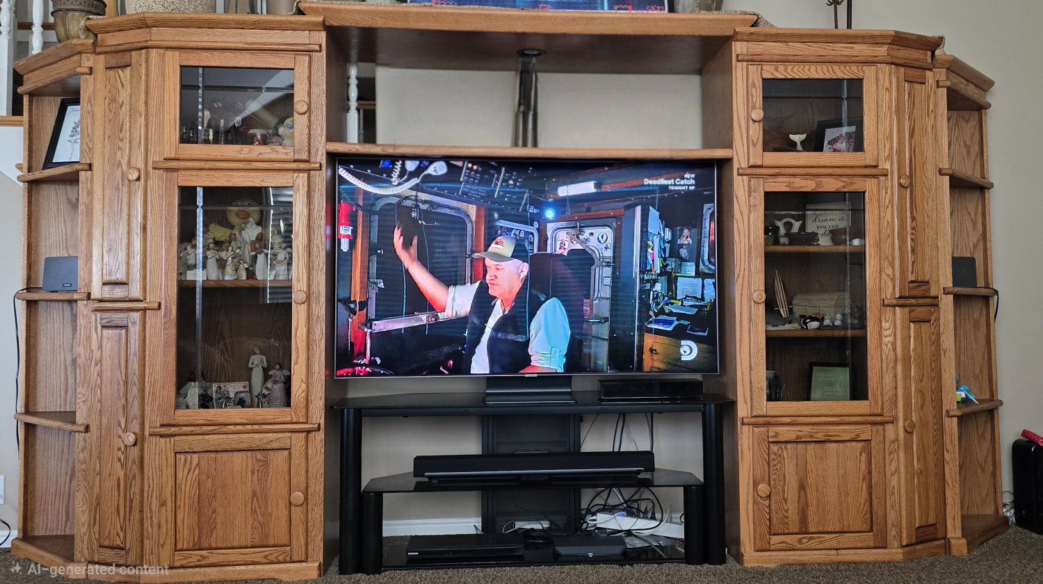 Oak Entertainment Center
