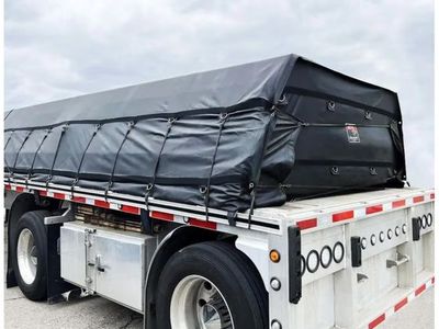 New 20x27 foot semi truck tarp with six foot drop
