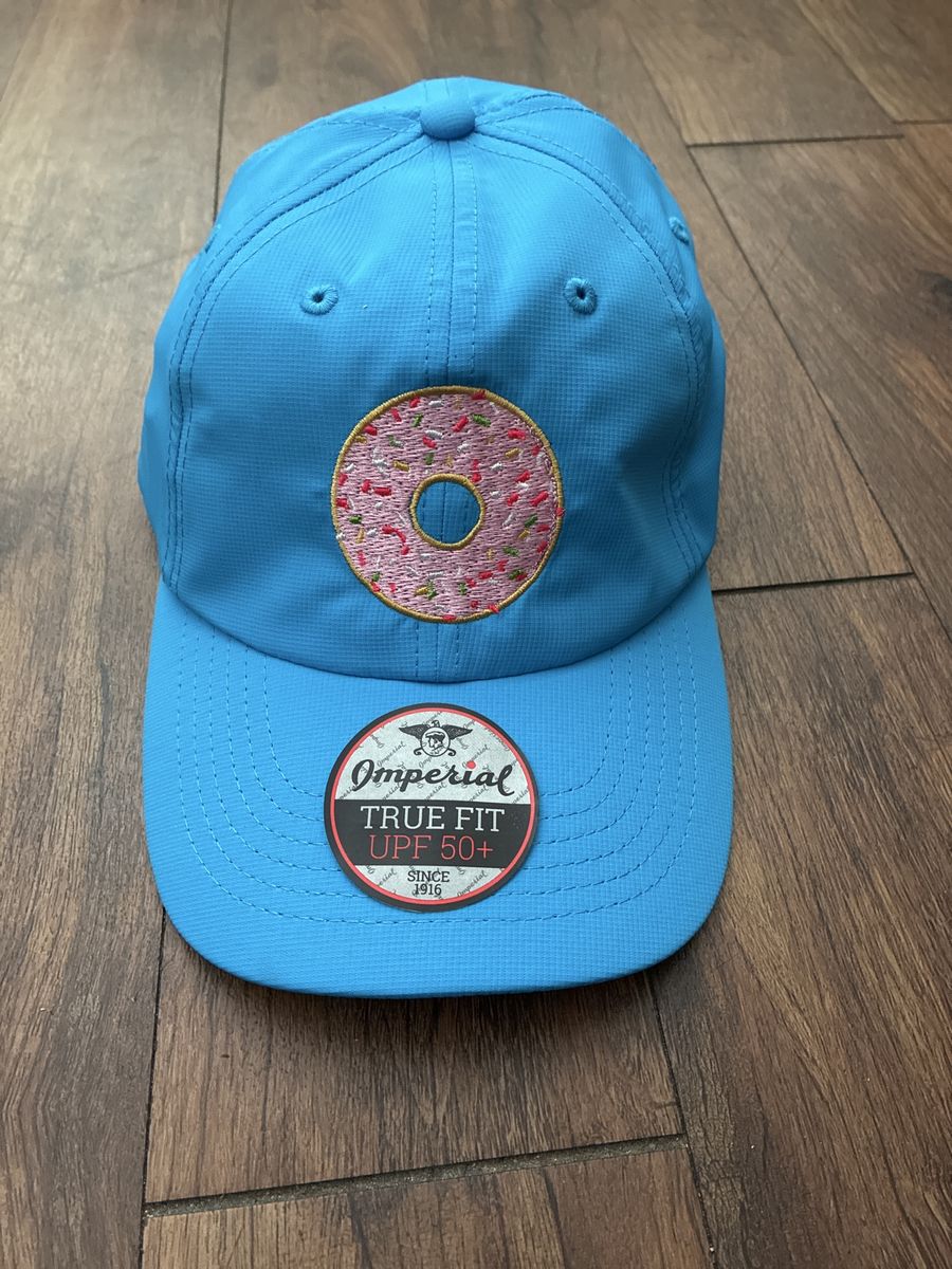 Sell or Trade pink donut golf hat NEW blue adjustable hat