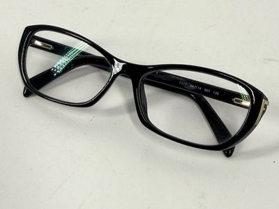 Fendi Eyeglasses F 977 54 14 001 135 Black Gold Fendi Logo Frames Only Italy
