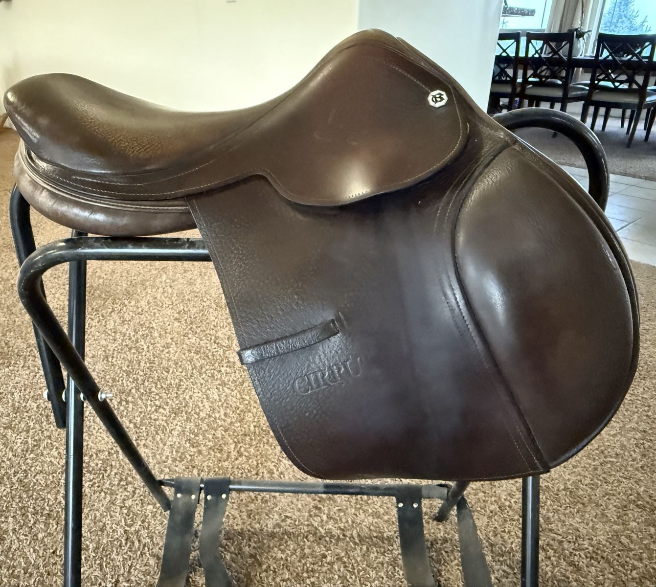 Cliff Barnsby Close Contact English Jump Saddle