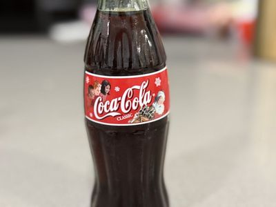 Coca-Cola Classic Glass Bottle - Full & Unopened - Rare Collectible Edition