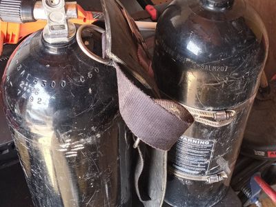 Catalina hpa scba aluminum 80 cubic foot 3000psi air tanks. airgun, airsoft, paintball,