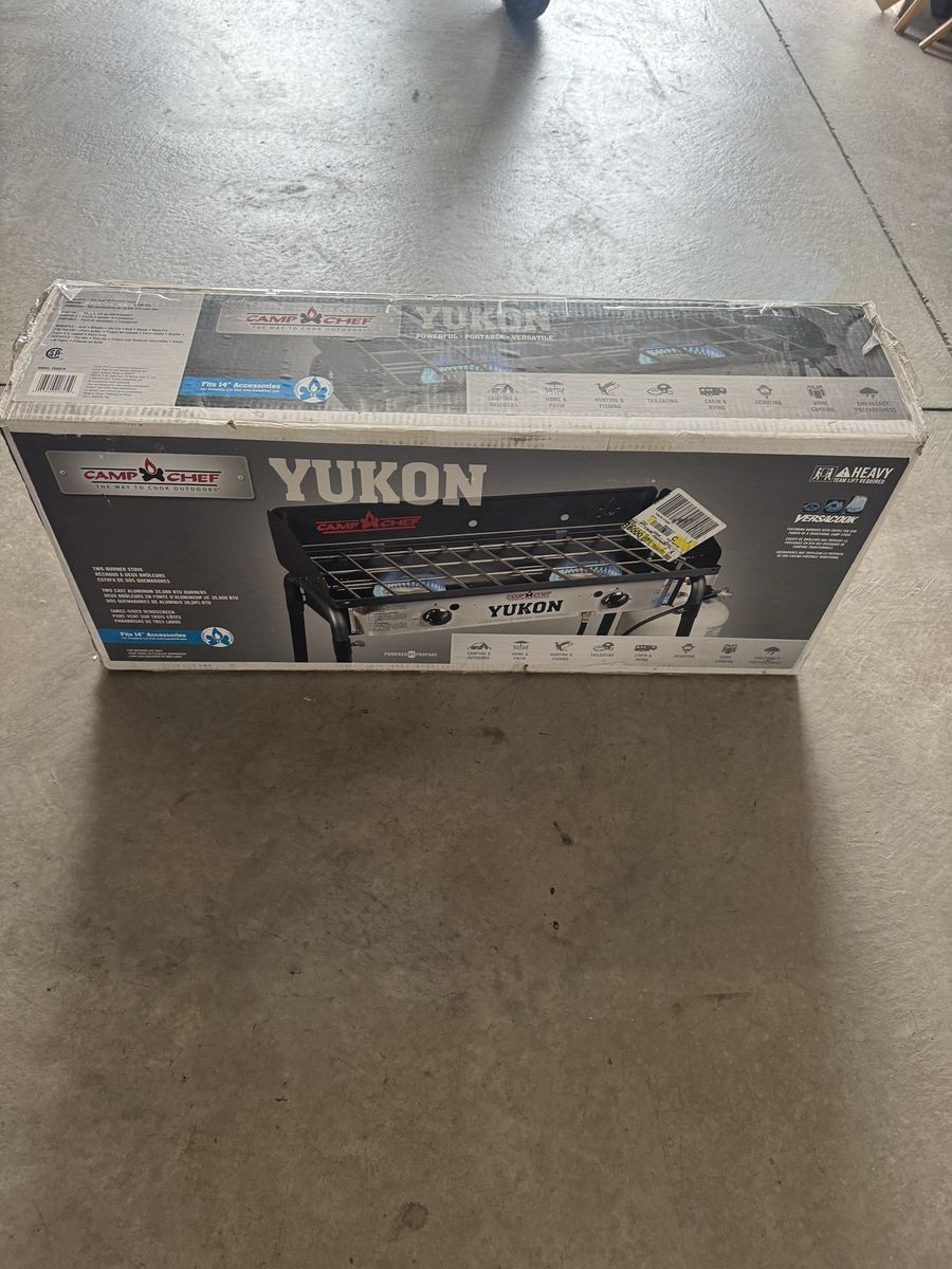 Camp Chef Yukon Two-Burner Outdoor Propane Stove