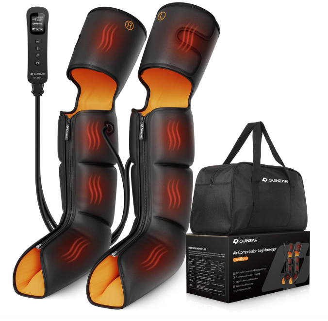 New in box Leg Massager with Heat and Compression