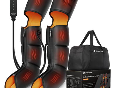 New in box Leg Massager with Heat and Compression
