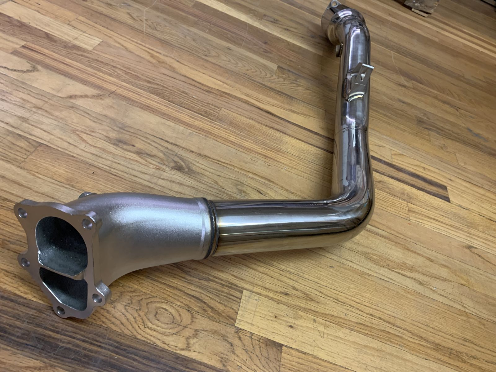 Invidia "Lower" Catted Divorced Wastegate Down Pipe WRX STI Subaru WRXSTI EJ25 EJ257 Invidia HS08SW1DOCB