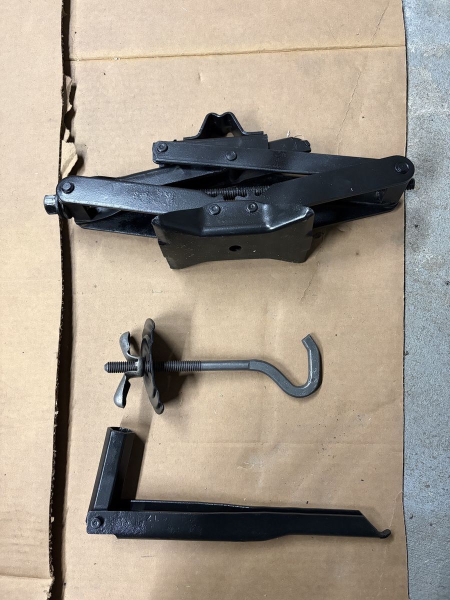 1967-1970 Ford Mustang OEM Trunk Jack Wrench Complete Set