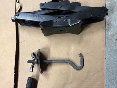 1967-1970 Ford Mustang OEM Trunk Jack Wrench Complete Set
