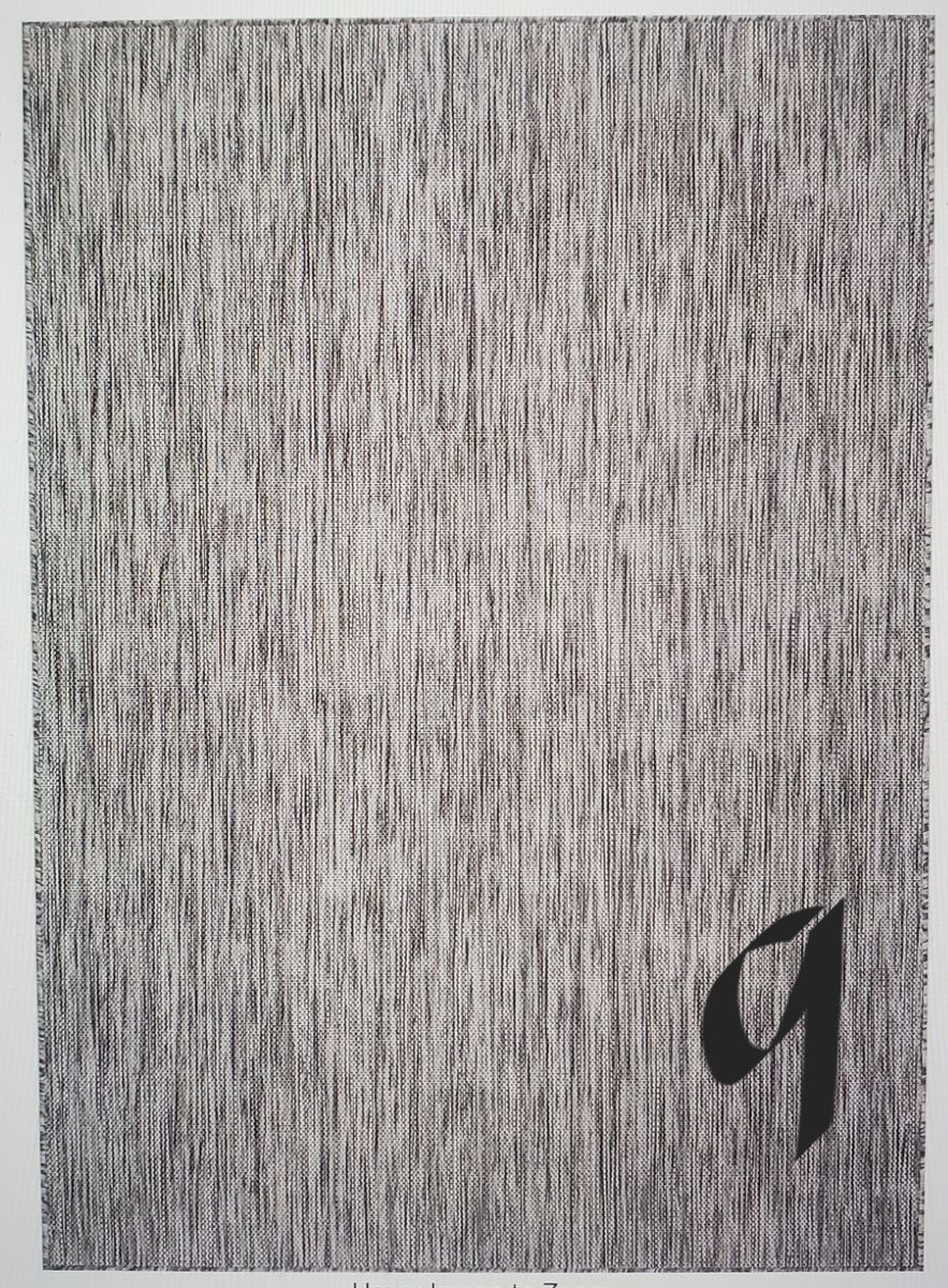 Aloha 8x10 Area Rug - Gray - Modern Textured - Polypropylene - New - Living Room Bedroom Patio Porch