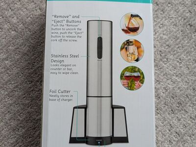 New In Box Cuisinart Electric Wine Opener