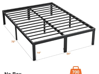 Metal Bed Frame Full Size - Brand New