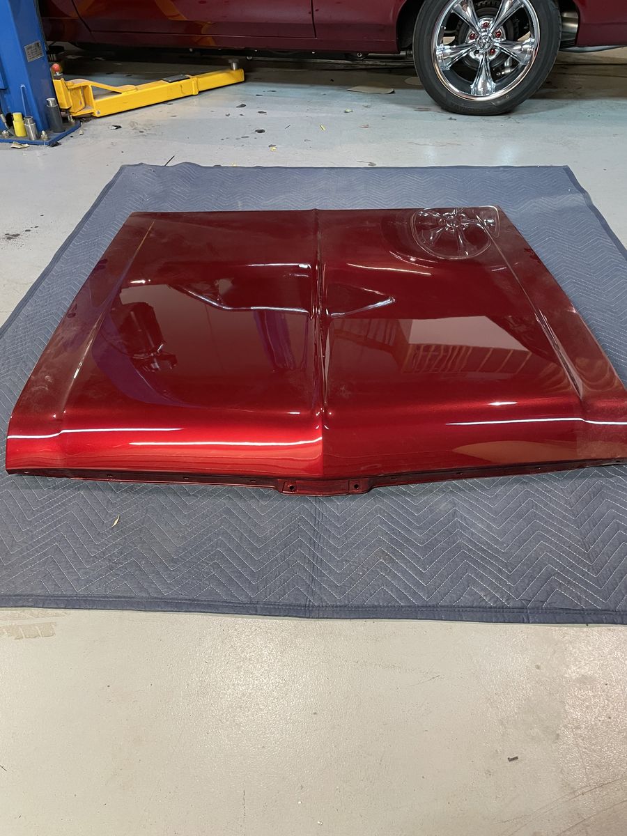 Original Manufactured 1972 Nova hood & 1967 Nova trunk lid