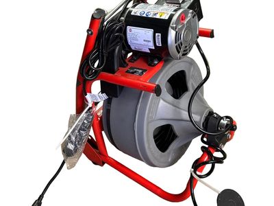 RIDGID K-400 DRAIN CLEANING SNAKE AUGER 120-VOLT DRUM MACHINE K-400-T3