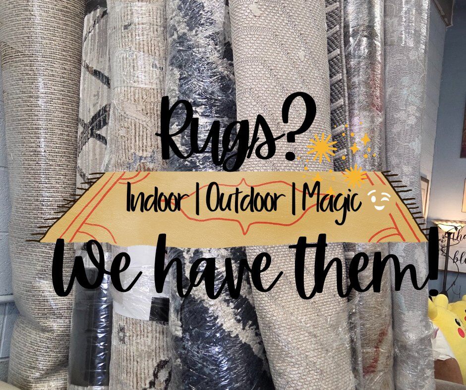 Rugs?
We have them! ️🧞️
Medium | Large | XLa