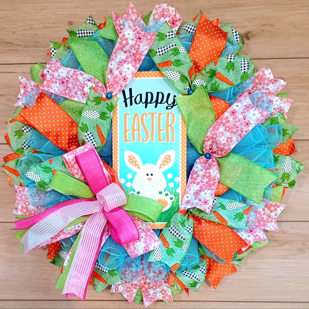 Happy Spring Wreath