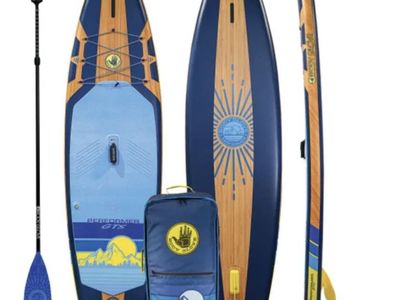 11 ft Body Glove Performer GTS Inflatable Stand-Up Paddle Board kit SUP paddleboard