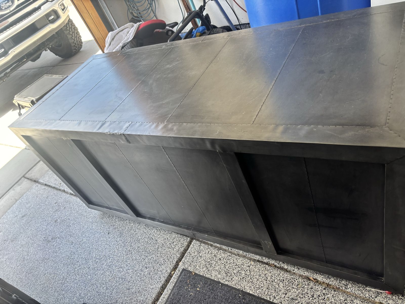 Restoration Hardware metal desk