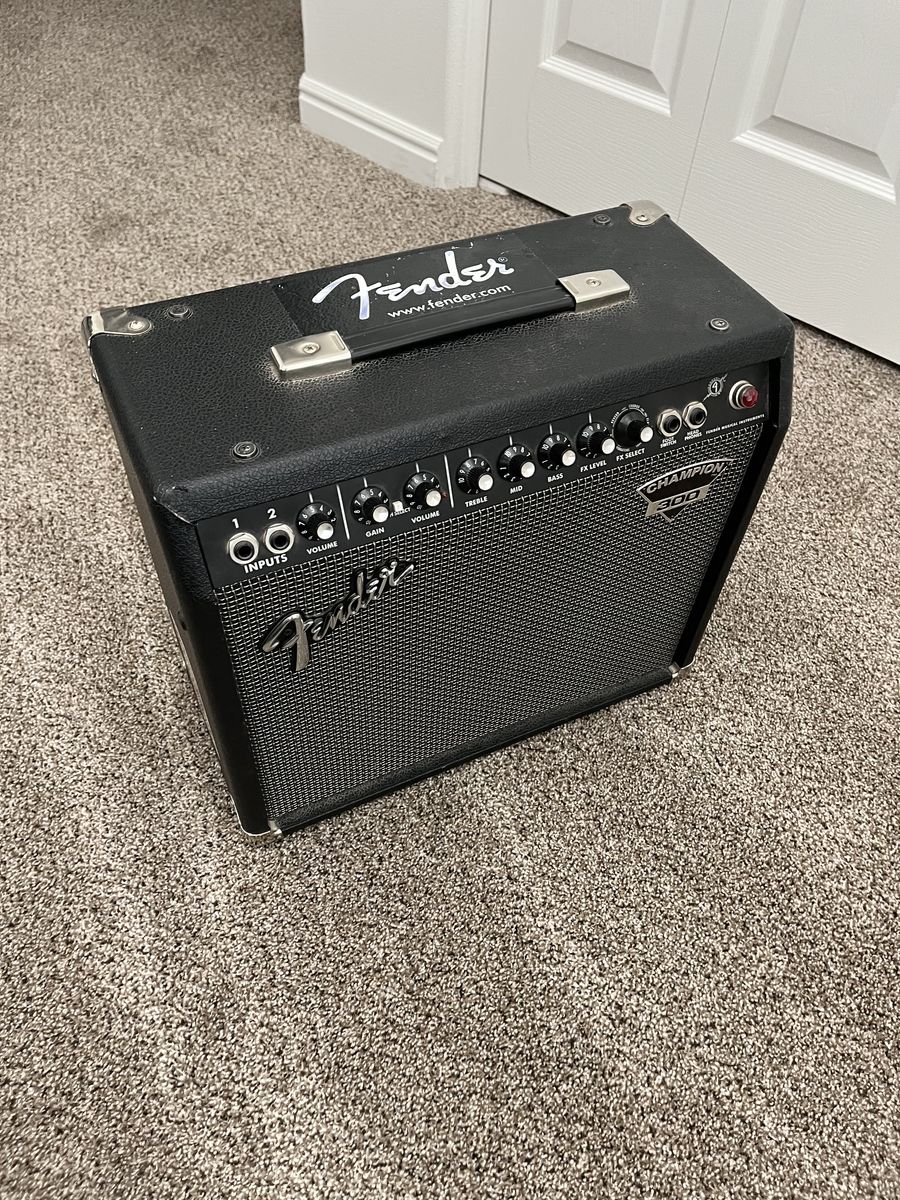 Fender Champion 30 DSP 30W Guitar Amp + Footswitch $185 OBO
