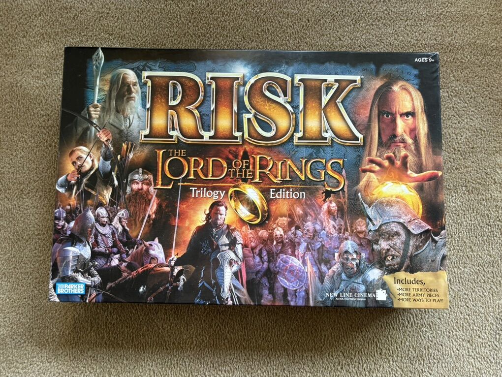 NEW/COMPLETE RISK: Lord of the Rings, Trilogy Edition