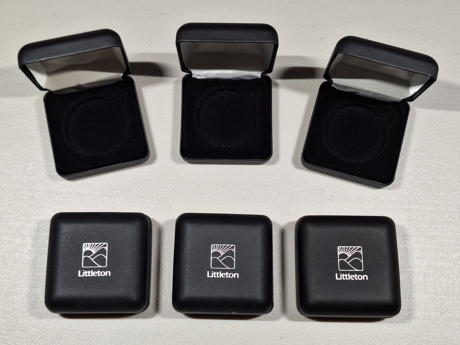 Single Coin Leatherette Cases