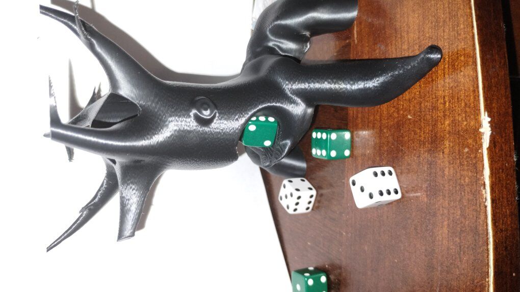 custom tree golem Dice Tower